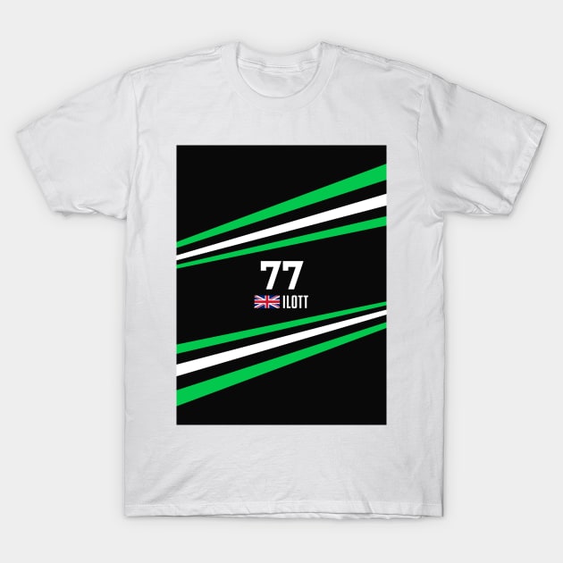 IndyCar 2023 - #77 Ilott T-Shirt by sednoid